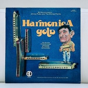 LP Johnny Puleo - Harmonica Gold Vinyl Record
